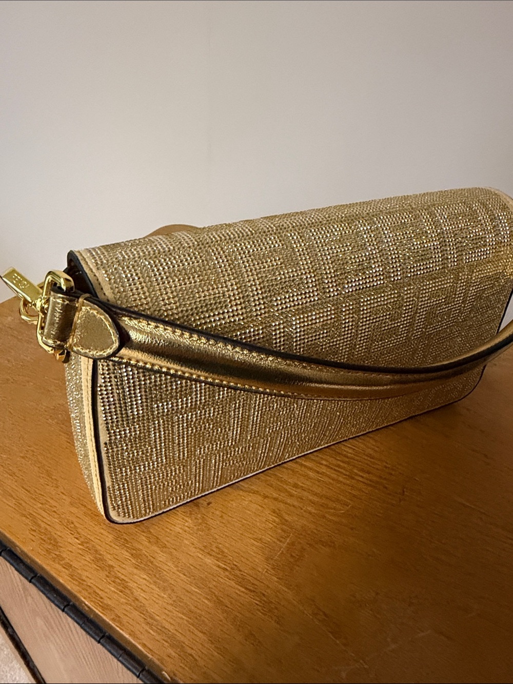 Gold Shoulder Bag